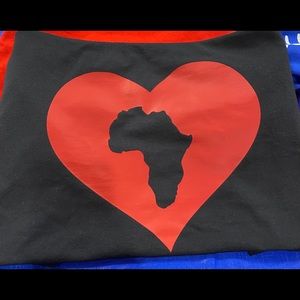 Red African Heart Shirt